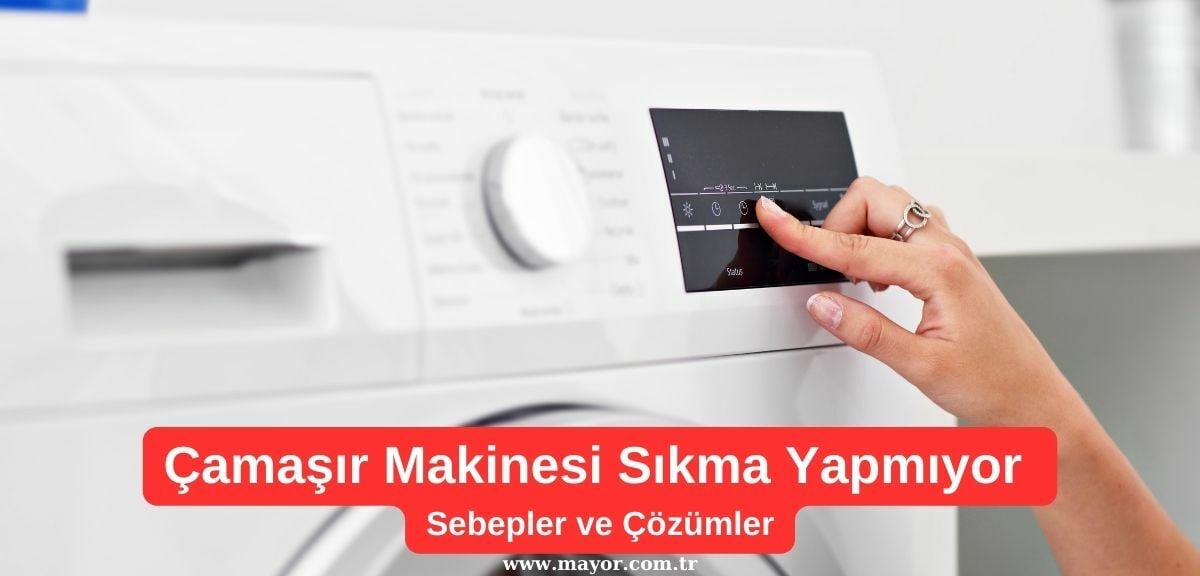 Regal Çamaşır makinesi su boşaltıyor sıkma yapmıyor